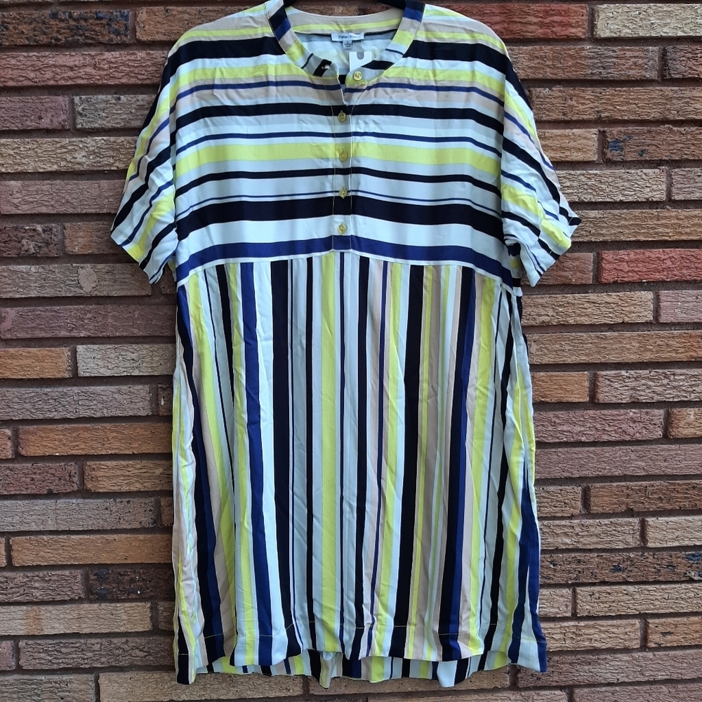NWT Anthropologie Peter Som Small Striped Dress